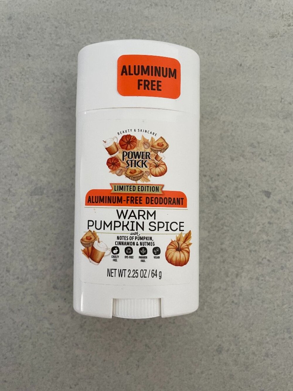 Powerstick Warm Pumpkin Spice Deodorant